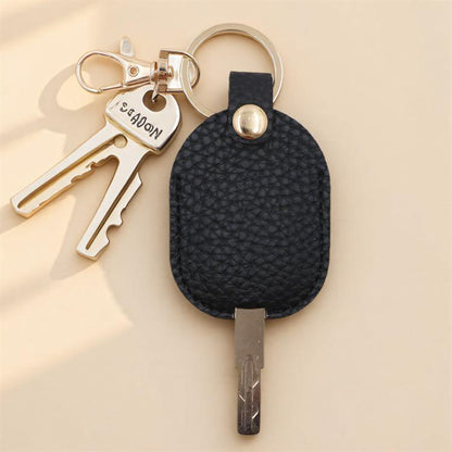 Universal Keychain Leather Key Cover Keychain Replaceable Keys(Brown) - Key Rings by buy2fix | Online Shopping UK | buy2fix