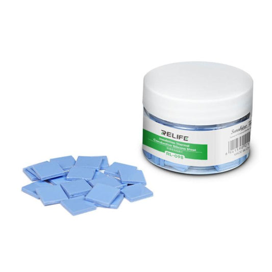 RELIFE RL-098 100pcs /Box Soft Compressible Insulating Thermal Silicone Sheet For Various Electronic Devices Components - Others by RELIFE | Online Shopping UK | buy2fix