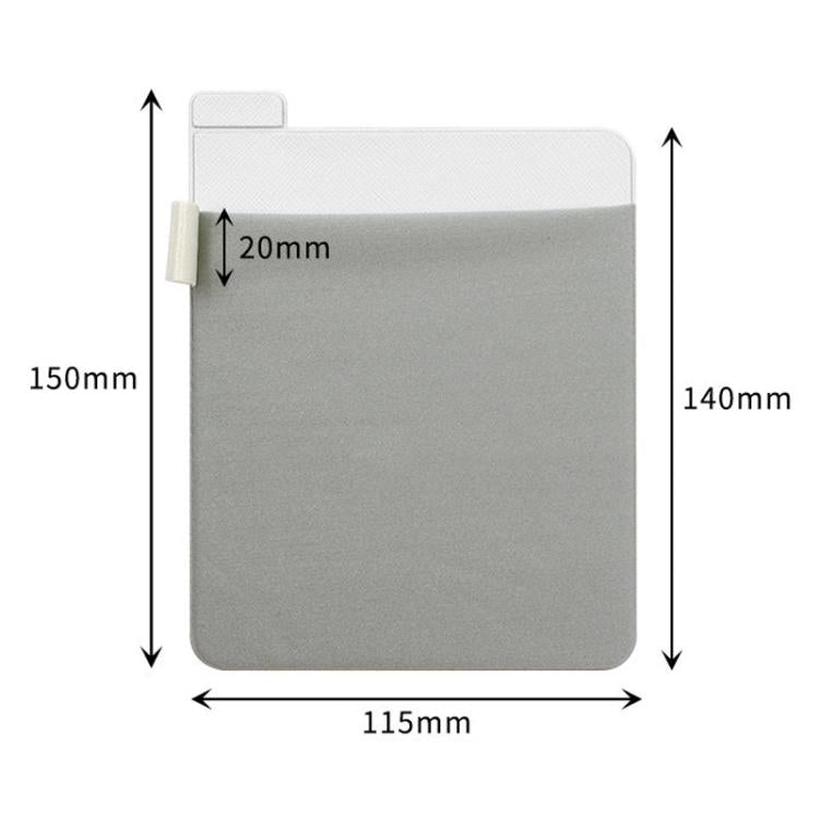 Wireless Mouse Bag Back Patch Card Bag For Mouse Storage(Grey) - Other by buy2fix | Online Shopping UK | buy2fix