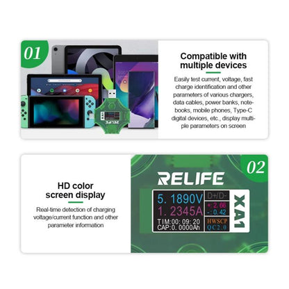 RELIFE XA1 Current Voltage Multifunctional Tester Mobile Phone Repair Current Voltage Testing Tool - Test Tools by RELIFE | Online Shopping UK | buy2fix