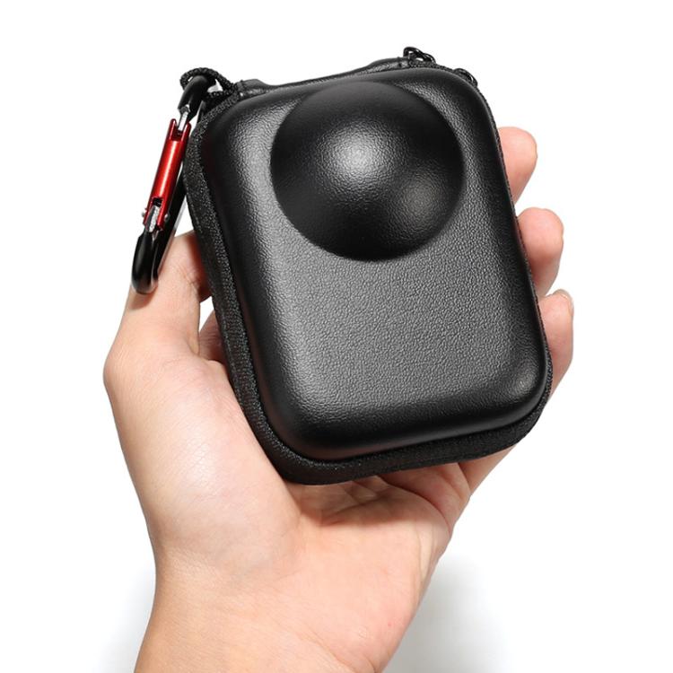 For DJI Osmo 360 Carrying Case EVA Hard Shell Protective Bag with Carabiner Clip(Black) - Case & Bags by buy2fix | Online Shopping UK | buy2fix