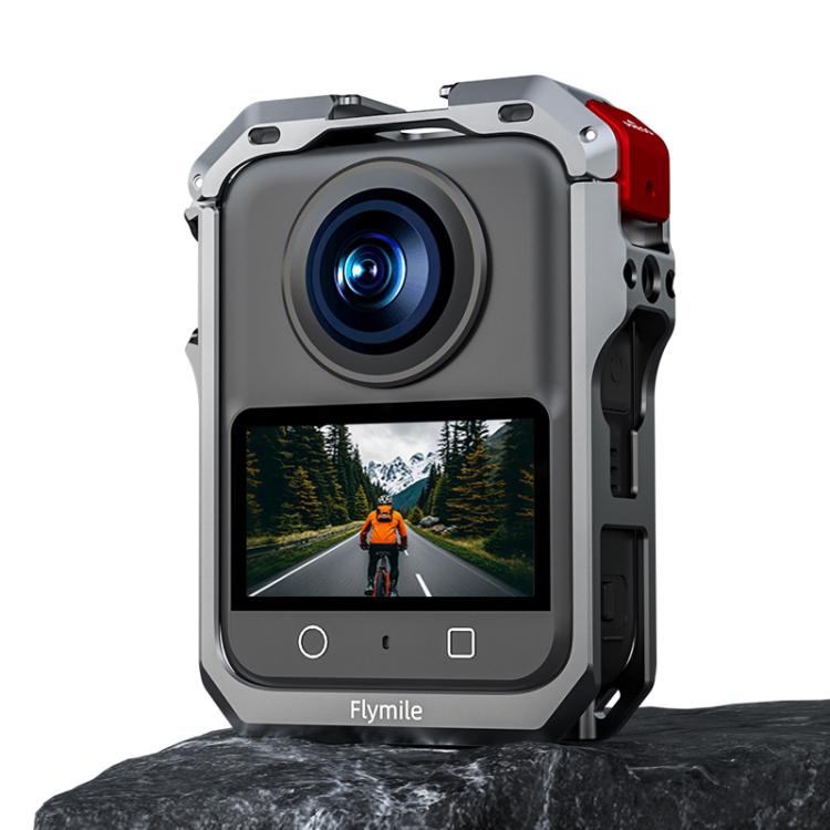 For DJI Osmo 360 Flymile Dual Cold Shoe Metal Quick-Release Cage With Lens C(FLY042_1) - Protection Frame by Flymile | Online Shopping UK | buy2fix