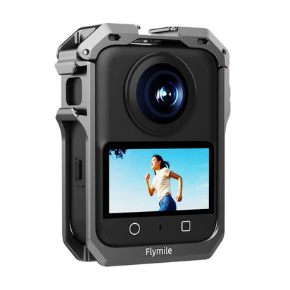 For DJI Osmo 360 Flymile Dual Cold Shoe Metal Quick-Release Cage With Lens C(FLY042_1) - Protection Frame by Flymile | Online Shopping UK | buy2fix
