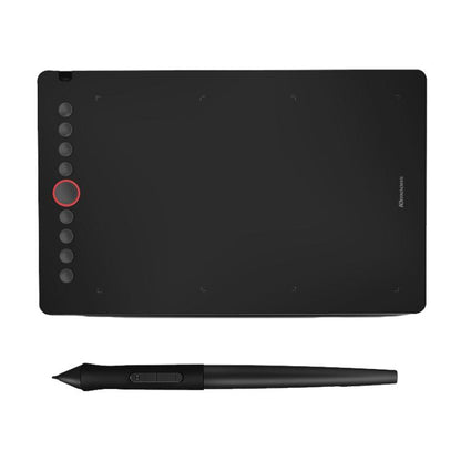 10Moons I6 Digital Drawing Tablet Compatible With Mobile Phones Computers(Black) -  by 10Moons | Online Shopping UK | buy2fix