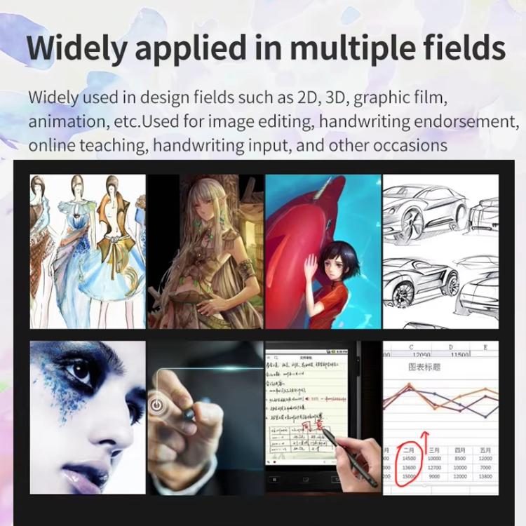10Moons I6 Digital Drawing Tablet Compatible With Mobile Phones Computers(Black) -  by 10Moons | Online Shopping UK | buy2fix