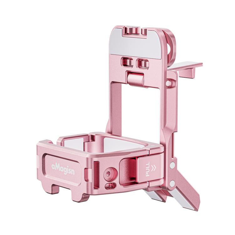 For DJI Pocket 3 aMagisn Mantis Extension Frame Magnetic Mount for Hands-Free Vlogging(Pink) - Mount & Holder by aMagisn | Online Shopping UK | buy2fix