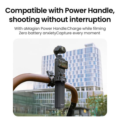 For DJI Pocket 3 aMagisn Mantis Extension Frame Magnetic Mount for Hands-Free Vlogging(Black) - Mount & Holder by aMagisn | Online Shopping UK | buy2fix