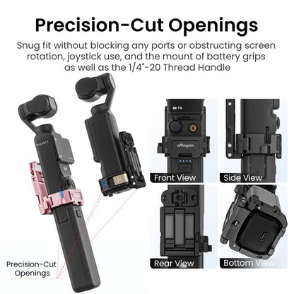 For DJI Pocket 3 aMagisn Mantis Extension Frame Magnetic Mount for Hands-Free Vlogging(Black) - Mount & Holder by aMagisn | Online Shopping UK | buy2fix