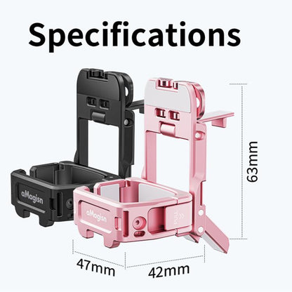 For DJI Pocket 3 aMagisn Mantis Extension Frame Magnetic Mount for Hands-Free Vlogging(Black) - Mount & Holder by aMagisn | Online Shopping UK | buy2fix