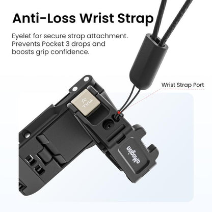 For DJI Pocket 3 aMagisn Mantis Extension Frame Magnetic Mount for Hands-Free Vlogging(Black) - Mount & Holder by aMagisn | Online Shopping UK | buy2fix