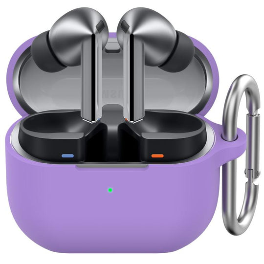 For Galaxy Buds3 / 3 Pro AhaStyle WG158 Silicone Protection Case(Purple)