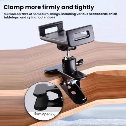 Metal Clamp Gimbal Desktop Holder, Specification: For Phones And Tablets - Desktop Holder by buy2fix | Online Shopping UK | buy2fix