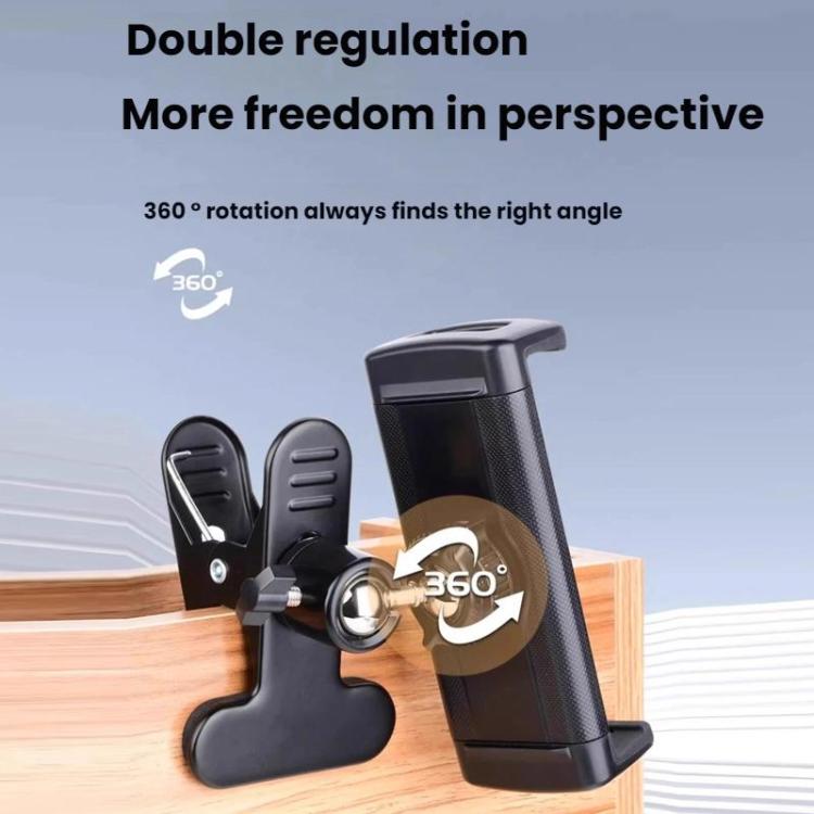 Metal Clamp Gimbal Desktop Holder, Specification: For Phones - Desktop Holder by buy2fix | Online Shopping UK | buy2fix
