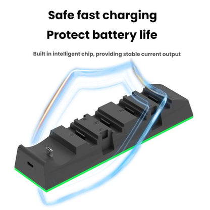 For Nintendo Switch 2/Switch 2 Pro PGTECH 9 In 1 Universal Left Right Controller Charging Dock - Charger & Power by PGTECH | Online Shopping UK | buy2fix