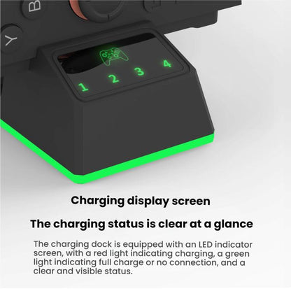 For Nintendo Switch 2/Switch 2 Pro PGTECH 9 In 1 Universal Left Right Controller Charging Dock - Charger & Power by PGTECH | Online Shopping UK | buy2fix