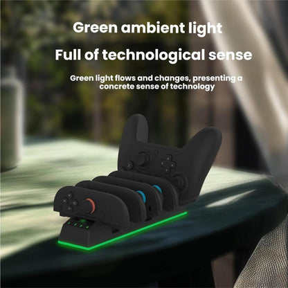 For Nintendo Switch 2/Switch 2 Pro PGTECH 9 In 1 Universal Left Right Controller Charging Dock - Charger & Power by PGTECH | Online Shopping UK | buy2fix