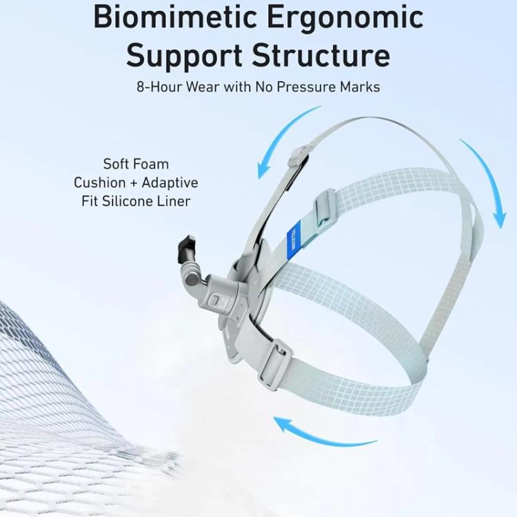 TELESIN S2-CGP-01GY Universal Action Camera Chest Belt Bracket Quick Release Chest Strap Mount(Gray) - Chest Belt by TELESIN | Online Shopping UK | buy2fix