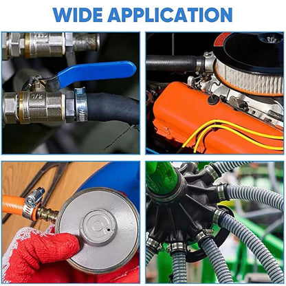 40pcs /Set Stainless Steel American-Style Heavy-Duty Clamp Kit(303g) - Booster Cable & Clip by buy2fix | Online Shopping UK | buy2fix