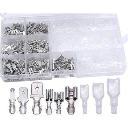 360pcs /Set Cold Press Terminal Block Spring Insert and Cover Set, Specification: Iron - Terminal connectors by buy2fix | Online Shopping UK | buy2fix