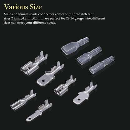 360pcs /Set Cold Press Terminal Block Spring Insert and Cover Set, Specification: Iron - Terminal connectors by buy2fix | Online Shopping UK | buy2fix