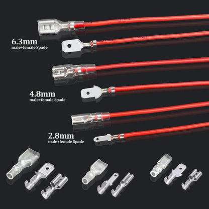 360pcs /Set Cold Press Terminal Block Spring Insert and Cover Set, Specification: Copper - Terminal connectors by buy2fix | Online Shopping UK | buy2fix