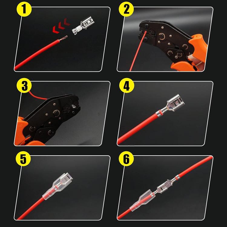 360pcs /Set Cold Press Terminal Block Spring Insert and Cover Set, Specification: Copper - Terminal connectors by buy2fix | Online Shopping UK | buy2fix