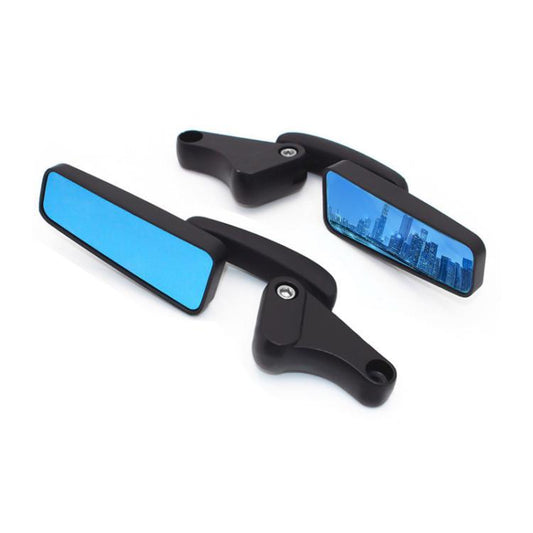 Universal Motorcycle Reverse Assist Reflective Rearview Mirror(Blue Glass) - Side Mirrors by buy2fix | Online Shopping UK | buy2fix