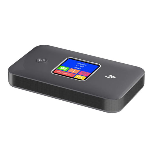 MF801 4G CAT7 Dual Band Portable WIFI LTE 300M Wireless Plug-in Router Color Screen MIFI Mobile Hotspot(Gray) - 4G Mobile Wifi by buy2fix | Online Shopping UK | buy2fix