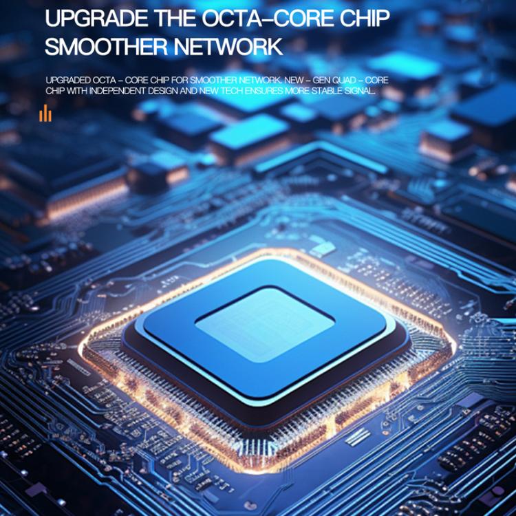 MF801 4G CAT7 Dual Band Portable WIFI LTE 300M Wireless Plug-in Router Color Screen MIFI Mobile Hotspot(Gray) - 4G Mobile Wifi by buy2fix | Online Shopping UK | buy2fix