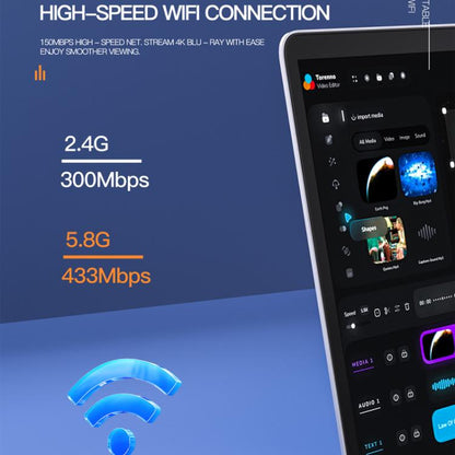 MF801 4G CAT7 Dual Band Portable WIFI LTE 300M Wireless Plug-in Router Color Screen MIFI Mobile Hotspot(Gray) - 4G Mobile Wifi by buy2fix | Online Shopping UK | buy2fix