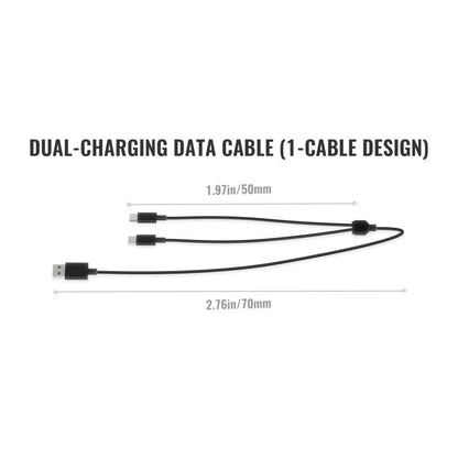 For Nintendo Switch 2 JYS Controller Mouse Magnetic Dock With Ambient Lighting(Black) - Gamepads by JYS | Online Shopping UK | buy2fix