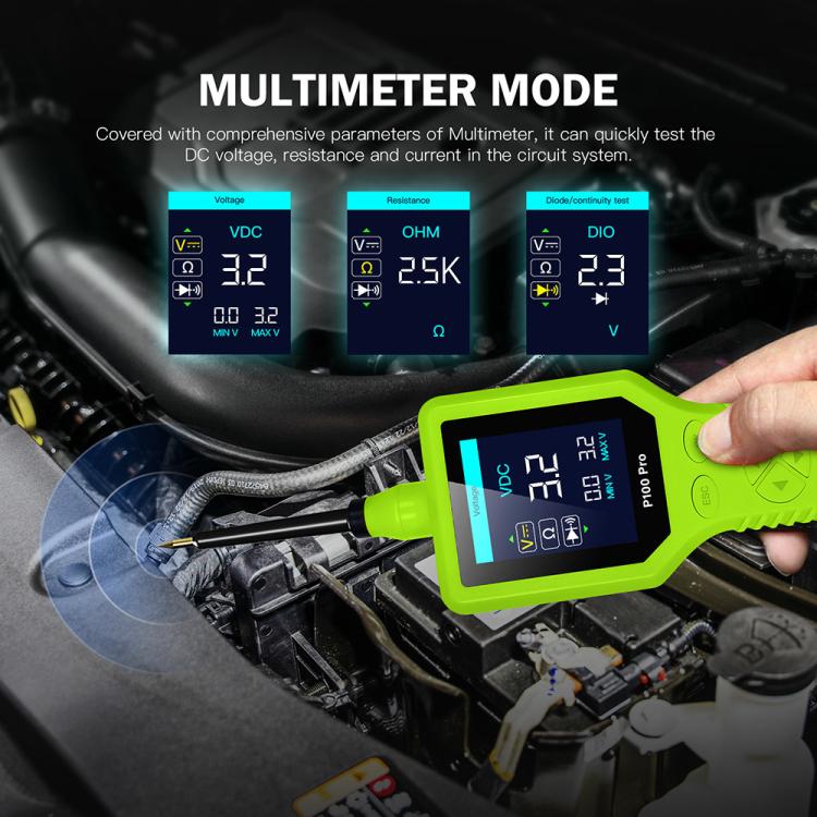 TopDiag Multi-Function Electrician Automobile Circuit Tester(P100 Pro) - Electronic Test by TopDiag | Online Shopping UK | buy2fix