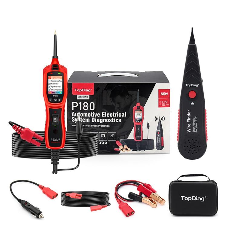 TopDiag 汽车电气系统诊断带电线查找器(P180) - Code Readers & Scan Tools by TopDiag | Online Shopping UK | buy2fix