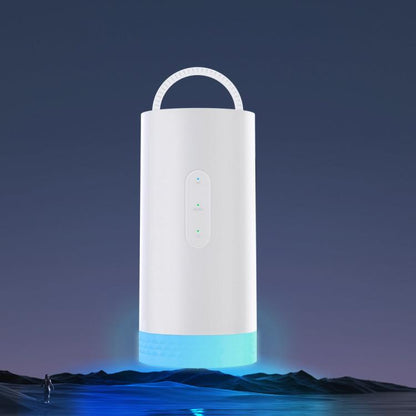 CAF902 4G CPE CAT7 SIM Card Router Colorful Camping Light Outdoor LTE Portable WiFi Hotspot, EU P(White) - 4G Mobile Wifi by buy2fix | Online Shopping UK | buy2fix