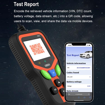 OBD 9-16V Car Battery Fault/Health Tester(V321) - Code Readers & Scan Tools by buy2fix | Online Shopping UK | buy2fix