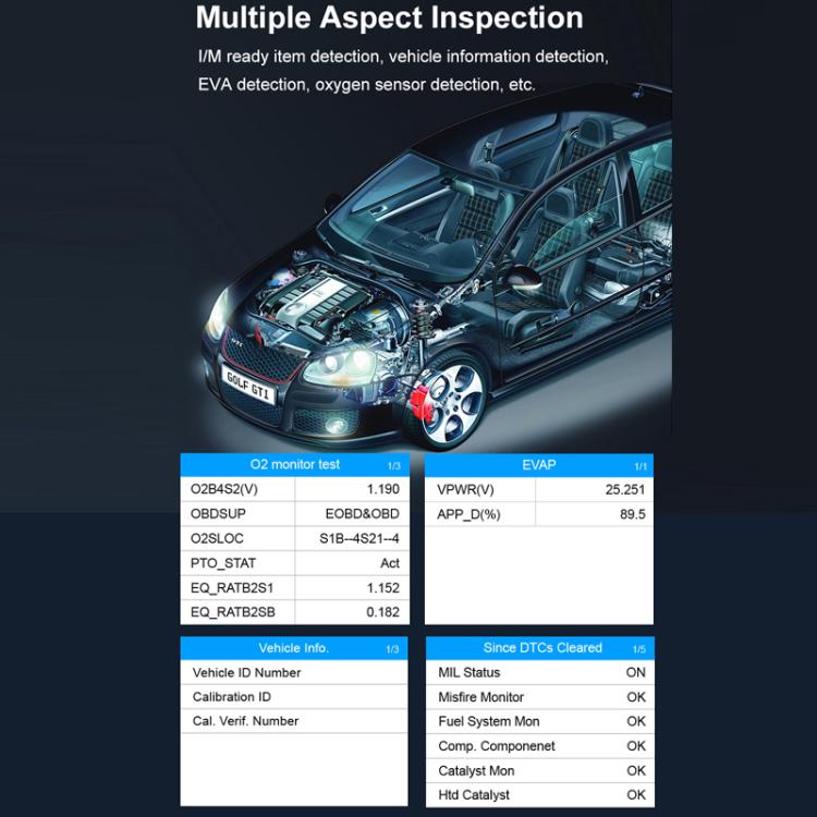 OBD 9-16V Car Battery Fault/Health Tester(V321) - Code Readers & Scan Tools by buy2fix | Online Shopping UK | buy2fix