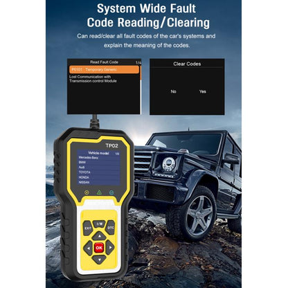 Full-System Maintenance And Reset Engine Diagnostic Tester(TP02) - Code Readers & Scan Tools by buy2fix | Online Shopping UK | buy2fix