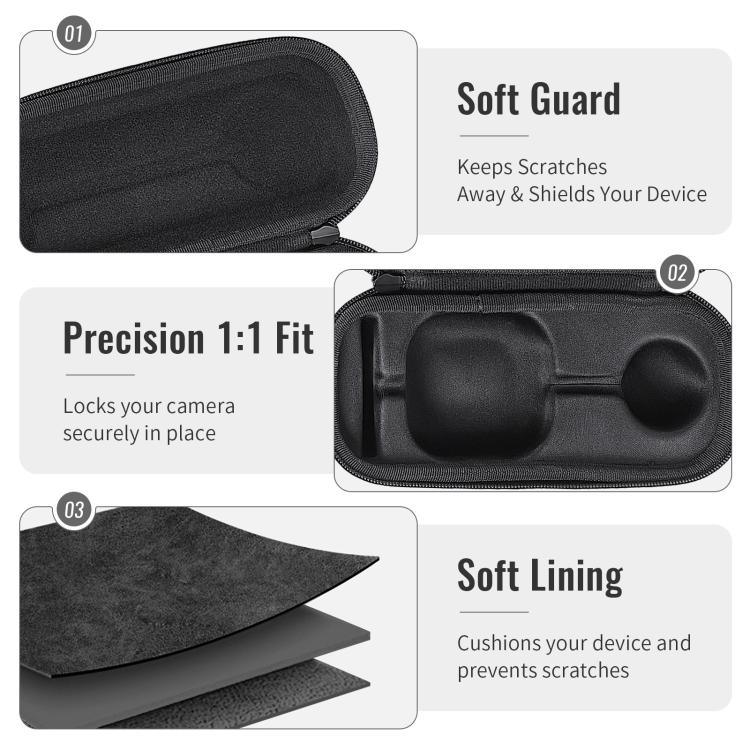 For Nintendo Switch 2 Camera Bag JYS Hard Shell Carrying Case Waterproof Protective Box - Bags by JYS | Online Shopping UK | buy2fix