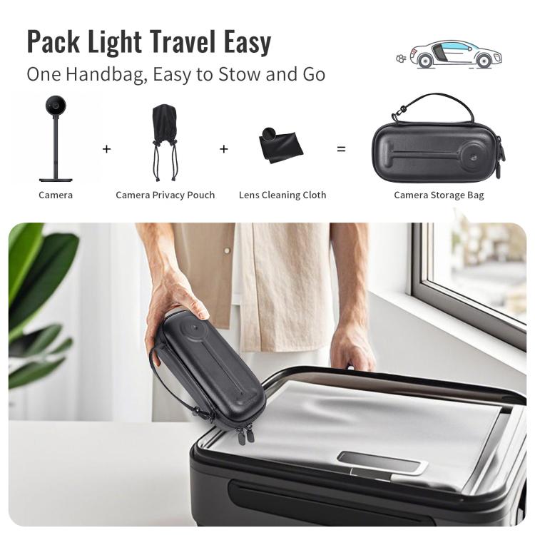 For Nintendo Switch 2 Camera Bag JYS Hard Shell Carrying Case Waterproof Protective Box - Bags by JYS | Online Shopping UK | buy2fix