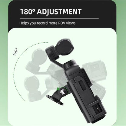 For DJI Osmo Pocket 3 Flymile Multi-Purpose Adapter Frame Expandable Mount(Black) - Mount & Holder by Flymile | Online Shopping UK | buy2fix