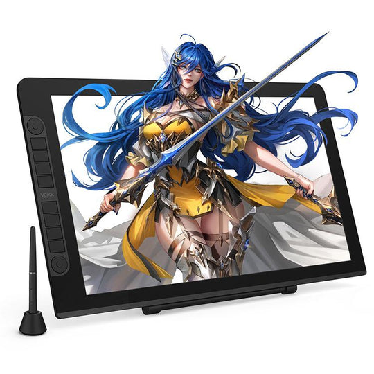 VEIKK VK2200PRO 21.5 inch Digital Screen Hand Drawing Screen Electronic Drawing Screen Compatible With Mobile Phone EU Plug