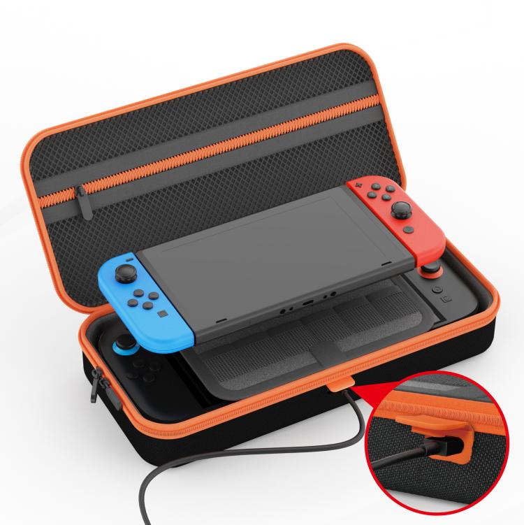 For Nintendo Switch 2/Switch ipega PET Hard Shell Carrying Case with Built-in Charging Port - Bags by ipega | Online Shopping UK | buy2fix