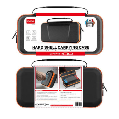 For Nintendo Switch 2/Switch ipega PET Hard Shell Carrying Case with Built-in Charging Port - Bags by ipega | Online Shopping UK | buy2fix