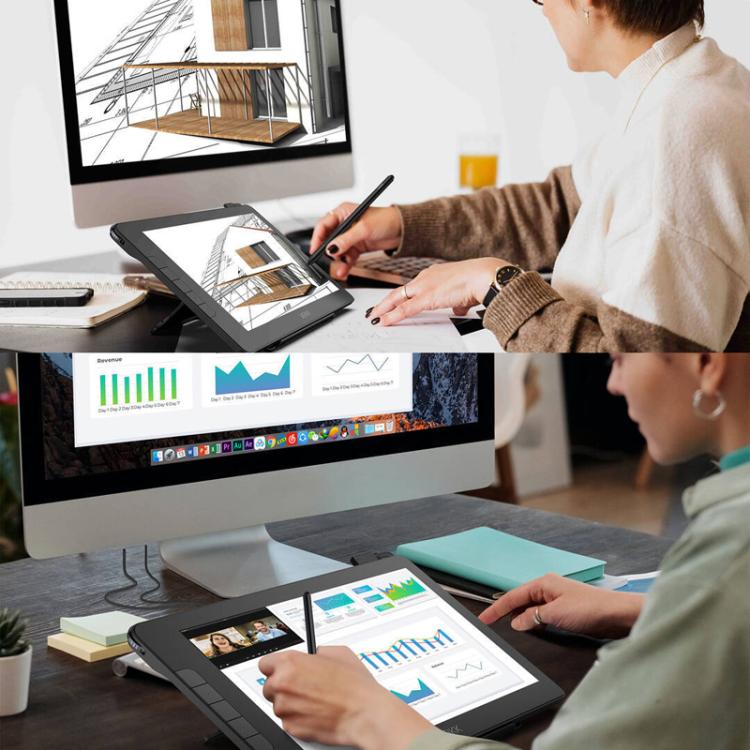 VEIKK VK1600 15.6 Inch Digital Drawing Screen Electronic Drawing Screen Compatible With Mobile Phone(Black) -  by VEIKK | Online Shopping UK | buy2fix