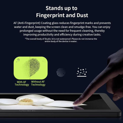 VEIKK VK1600 15.6 Inch Digital Drawing Screen Electronic Drawing Screen Compatible With Mobile Phone(Black) -  by VEIKK | Online Shopping UK | buy2fix