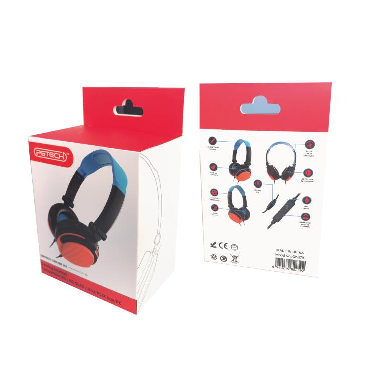 PGTECH Wired Over-Ear Gaming Headset with Microphone for Nintendo Switch 2/Switch/PS5/Xbox/PC Multi-Platform Compatible - Multimedia Headset by PGTECH | Online Shopping UK | buy2fix
