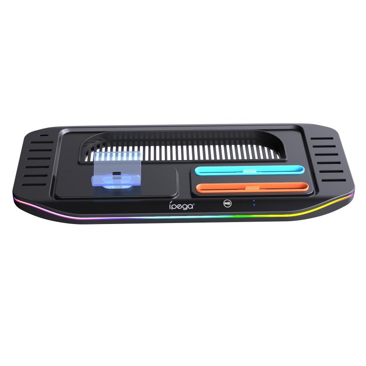 ipega Charging Dock for Nintendo Switch 2 Joy-Con & Pro Controller with RGB Lighting Game Card Holder - Charger & Power by ipega | Online Shopping UK | buy2fix