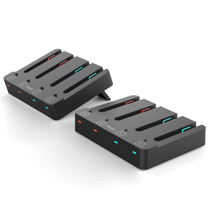 ipega 4-in-1 Charging Dock for Nintendo Switch 2/Switch Joy-Con Controller Charger Station - Charger & Power by ipega | Online Shopping UK | buy2fix