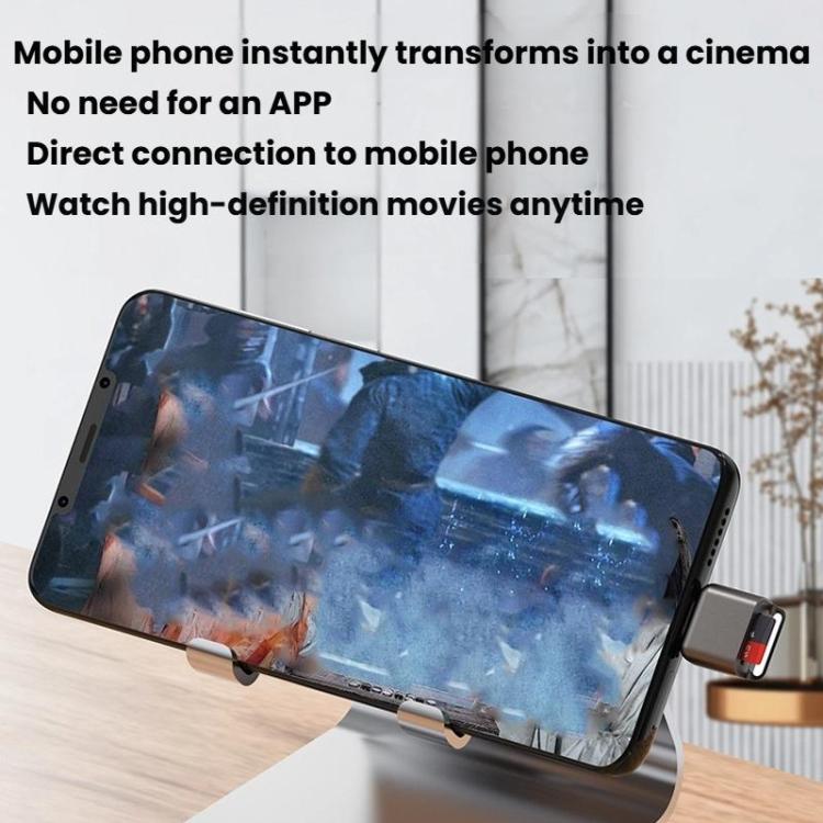 Type-C To TF / Micro SD Card Reader Memory Card Mini Adapter(Tarnish) - U Disk & Card Reader by buy2fix | Online Shopping UK | buy2fix