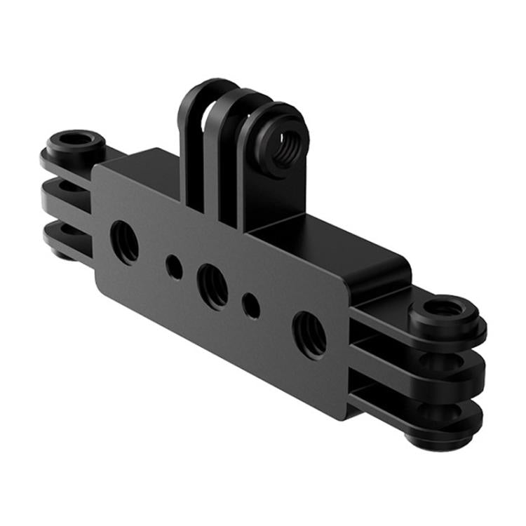 3 Card Aluminum Alloy 3 Station Live Streaming Stand Action Camera Multi Functional Expansion Adapter Accessory - Stand by buy2fix | Online Shopping UK | buy2fix